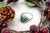 Gemstone Platinum Ring with Diamonds For Sale - Image 7 of 9