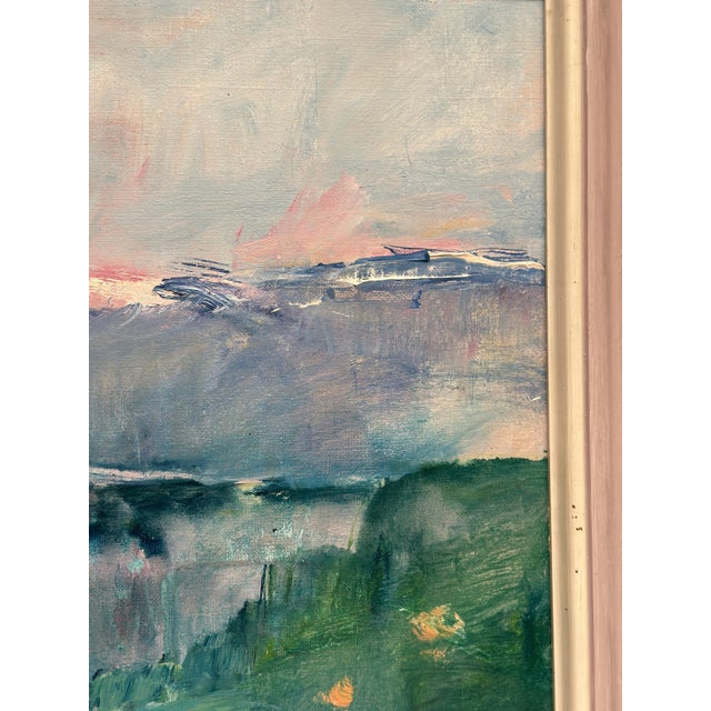 Pia Oom, Landscape, 1950s, Oil on Canvas, Framed For Sale - Image 8 of 18