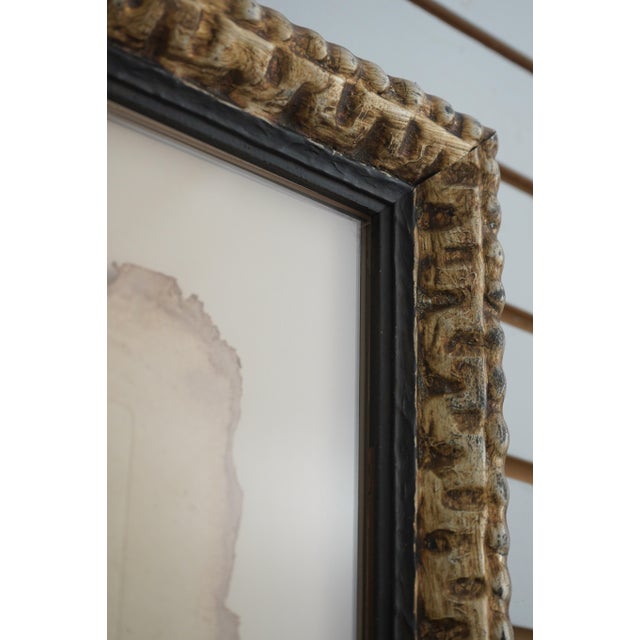 Panoramic Vintage New York Relief Mounted Engraving For Sale - Image 4 of 14