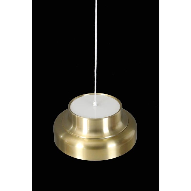 Mid-Century Modern Large Danish Space Age Hanging Lamp, 1960s For Sale - Image 3 of 11