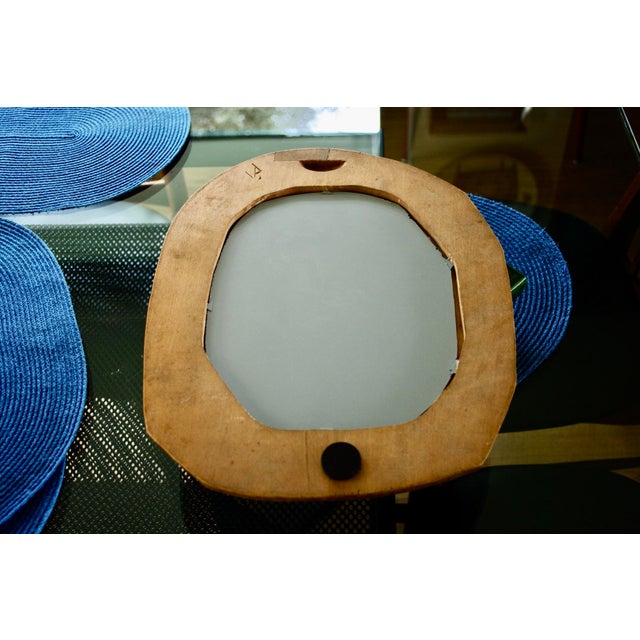 Anthropomorphic Wooden Mirror by Rudolf Steiner, 1920 For Sale - Image 3 of 8