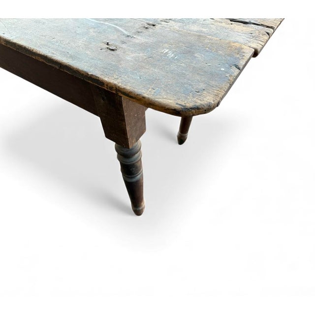 Antique French Farmhouse Table, 1800s For Sale - Image 4 of 12