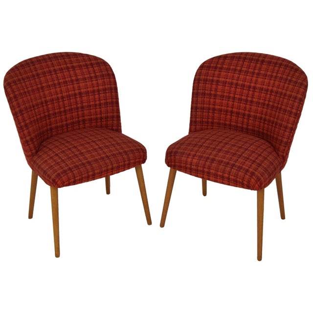 Set of Mid-Century Upholstered Chairs, 1960s For Sale - Image 11 of 11