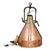 Mid-Century Modern 1970s Copper and Brass Nautical Ship's Pendant Lights - a Pair For Sale - Image 3 of 8