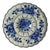 Vintage Hand-Painted Floral Wall Plate by J. Parqui for Royal Delft, 1974 For Sale