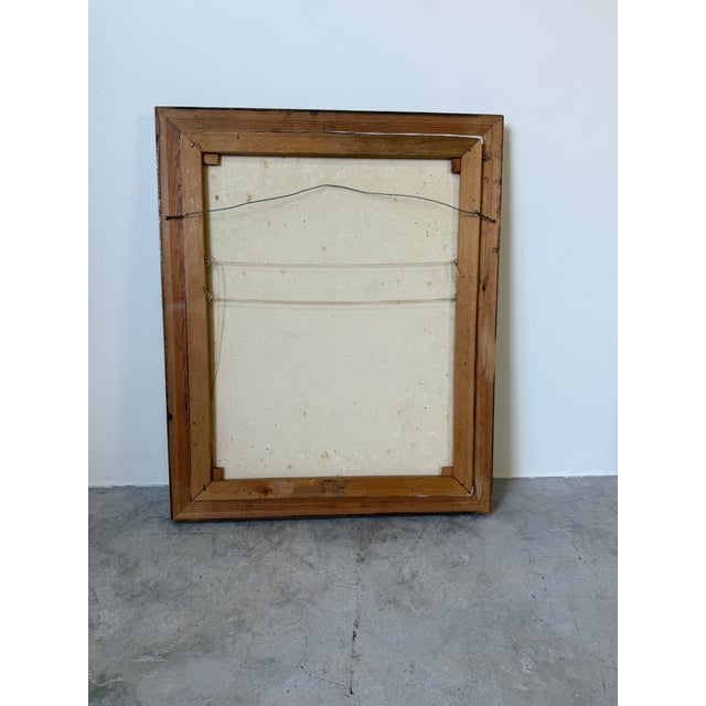 1980’s Vintage Qeri Wister Floral Still Life Oil on Canvas Painting, Framed For Sale - Image 14 of 14