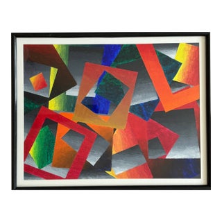 Painting - Abstract Geometry Oil Painting For Sale