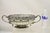 Antique Victorian Silver Plated Grapevine Oval Twin Handle Centerpiece Fruit Bowl For Sale - Image 10 of 10