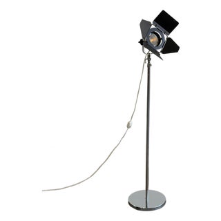 Vintage Berkey Film Spotlight Floor Lamp For Sale