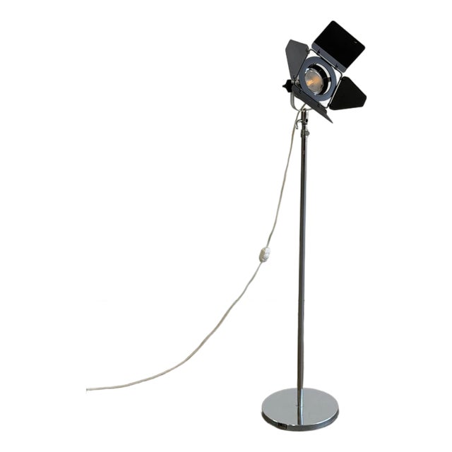 Vintage Berkey Film Spotlight Floor Lamp For Sale
