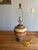 Mid 20th Century Chinese Pottery Table Lamp With Real Wood Accents For Sale In Washington DC - Image 6 of 9