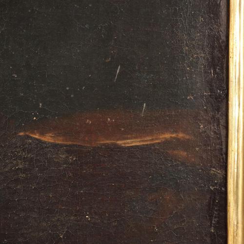 Italian Artist, David with the Head of Goliath, 1600s, Oil on Canvas, Framed For Sale - Image 8 of 12