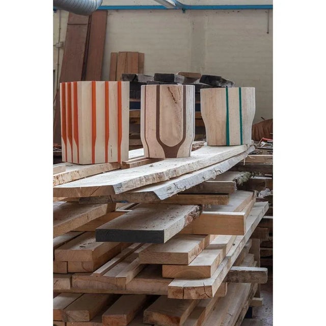 Not Yet Made - Made To Order Orange Jeunesse Stool by Secondome Edizioni and Studio F For Sale - Image 5 of 6