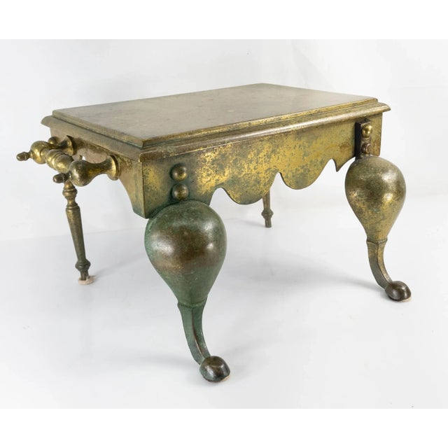 English or American Brass Fireplace Trivet For Sale - Image 12 of 12