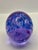 Purple & Blue Art Glass Paperweight For Sale In Jacksonville, FL - Image 6 of 10