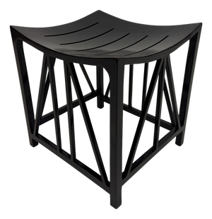 Black Thebes Style Stool, 1990s