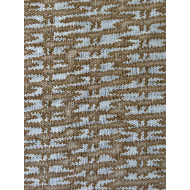 2020s Casa Branca Vimini - Color Toast 2 6/8 Yards Linen Fabric For Sale - Image 5 of 5