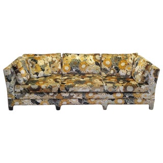 Jack Lenor Larsen Velvet Sofa For Sale
