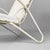 Mid-Century Italian White and Azure Iron Outdoor Lounge Chairs, 1960s, Set of 2 For Sale - Image 4 of 18