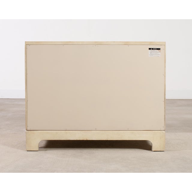 Ralph Lauren Art Deco Style Beauworth Parchment Chest For Sale - Image 17 of 17