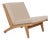 Lounge Chair Model Ge-370 attributed to Hans J. Wegner for Getama, 1960s For Sale