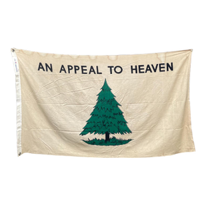 Scarce! Authentic Vintage American Revolutionary Flag Bicentennial 1976 an Appeal to Heaven 3x5