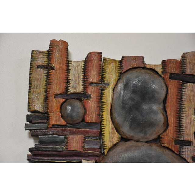 Brutalist "Journey II" Brutalist Wall Art For Sale - Image 3 of 8