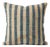 Earthy Wool Rug Pillow Cover 20'' X 20'' For Sale