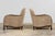 1930s French Art Deco Club Chairs With Ottoman, Beech & Mohair For Sale - Image 17 of 18