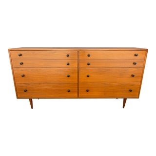 Vintage Mid Century Modern Glenn of California Walnut Dresser For Sale