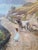 Antique Victorian Oil Painting English Landscape in Cumberland For Sale - Image 4 of 16
