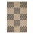 Chris Loves Julia x Loloi Bradley Beige / Midnight 18" x 18" Sample Rug For Sale