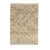 Layered Chevron Hand-Knotted Wool Rug | 10'2" X 6'11" | One of a Kind For Sale