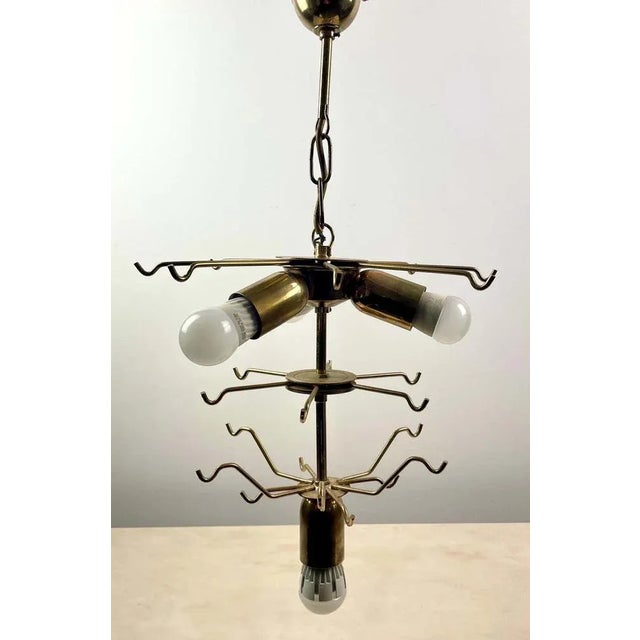 Vintage Chandelier in Murano Glass, 1950 For Sale - Image 3 of 10