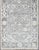 Early 21st Century Angora Turkish Oushak Runner in Soft Gray and Ivory With Floral 2'8 X 10'1 For Sale - Image 5 of 5