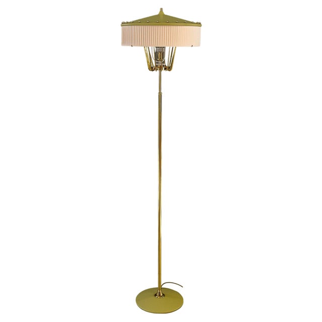 Floor Lamp by J. T. Kalmar, Vienna, Austria, 1950s For Sale