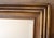 Wood Mid Century Hollywood Regency Gilded Faux Bamboo Mirror For Sale - Image 7 of 9