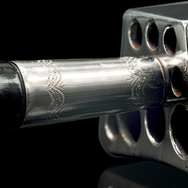 1900's Antique McDonald's Rotary Hat Iron For Sale - Image 9 of 12