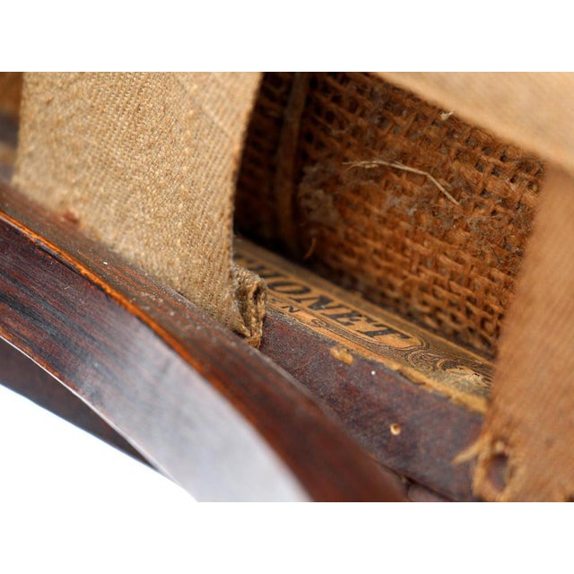 Beige Art Noveau Bentwood Chairs from Thonet, 1905, Set of 4 For Sale - Image 8 of 11