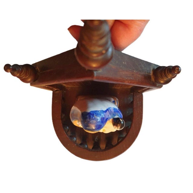 Virgin and Child Figure in Wooden Chapel from Quimper, Late 19th Century For Sale - Image 17 of 18