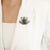 Antique Style Oxidized Silver & 15.25 Ct Natural Emerald Diamond Frog Brooch Pendant For Sale - Image 6 of 14
