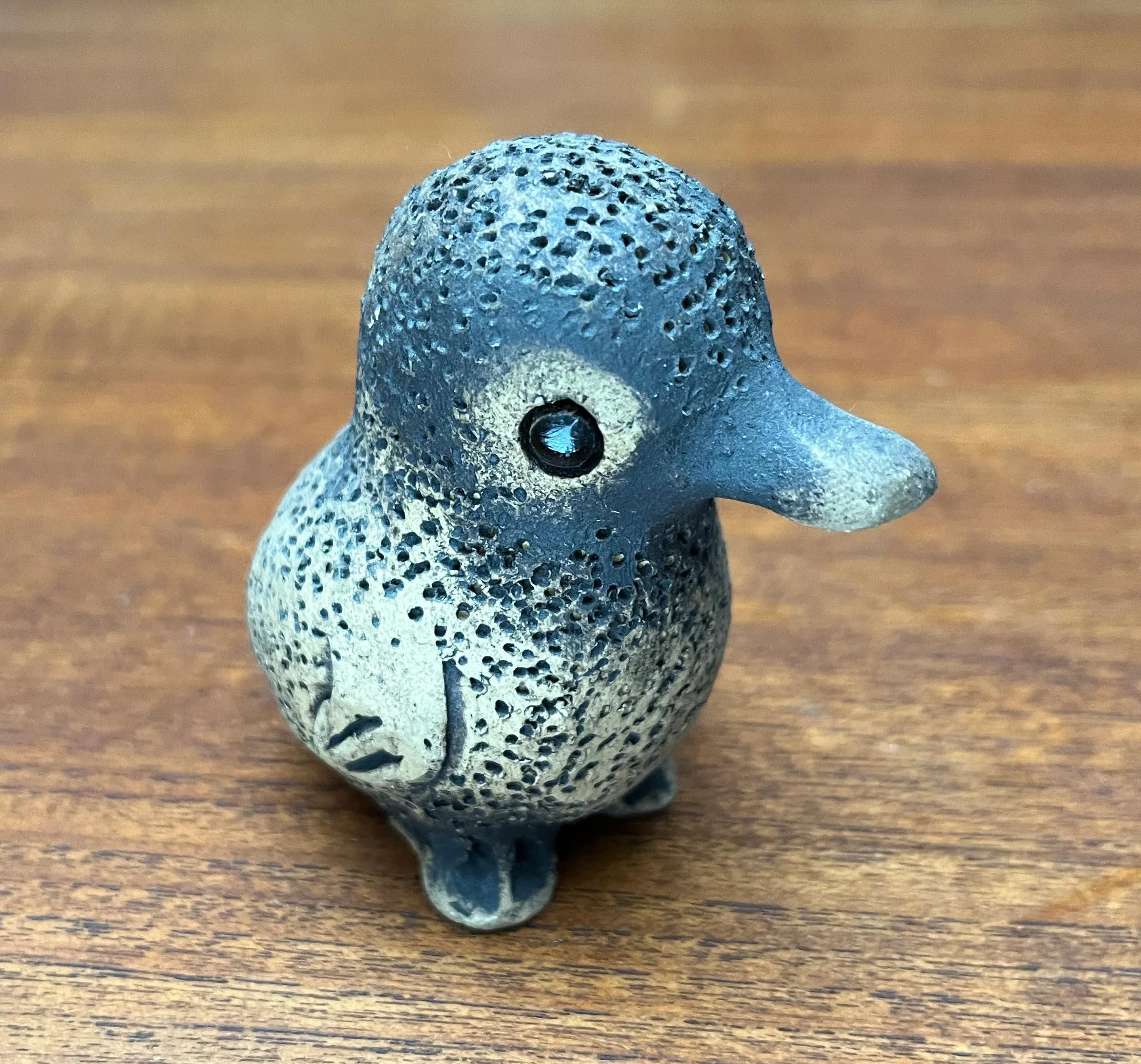 Mid-Century German Studio Pottery Bird Figurines from Worpsweder