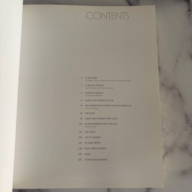 White Vanity Fair Portraits 1913-2008 Softcover Coffeetable Fashion Photography Book For Sale - Image 8 of 8
