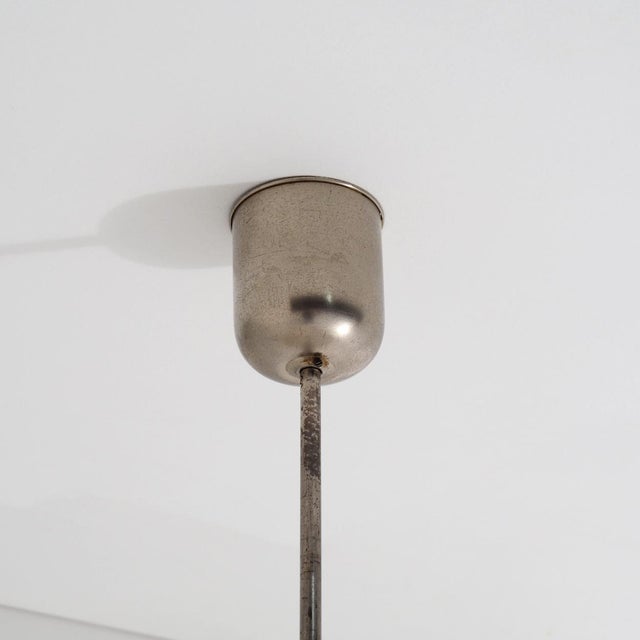 Silver Vintage Bauhaus Pendant by Elmar Berkovich, 1930s For Sale - Image 8 of 10