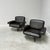 Swiss Dark Brown Leather DS-31 Swivel Lounge Chairs from de Sede, 1970s, Set of 2 For Sale - Image 11 of 12