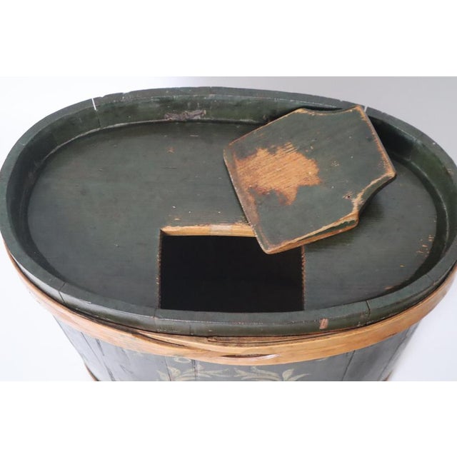 Hand-Painted Wooden Satchel Box, Germany, 1803 For Sale - Image 10 of 18
