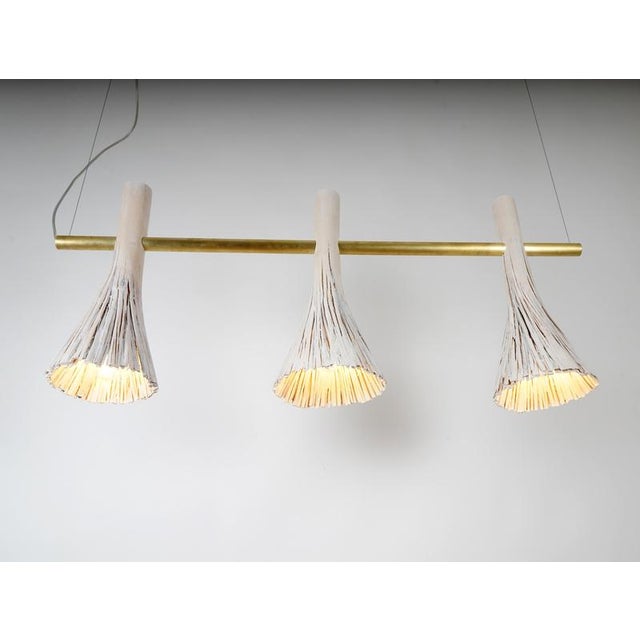 Contemporary Pressed Wood Pendant Light 3 by Johannes Hemann For Sale - Image 3 of 10