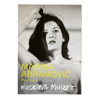 Art Must Be Beautiful Poster attributed to Marina Abramovic, Sweden, 2017 For Sale