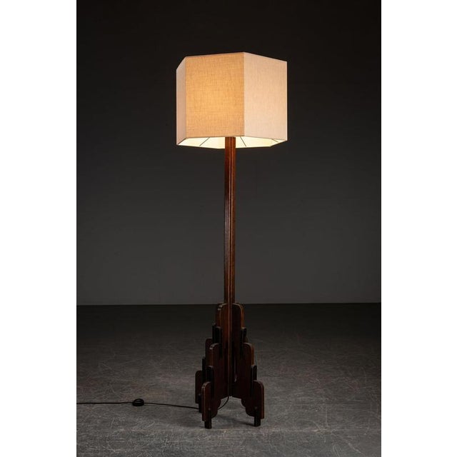 Amsterdam School Standing Lamp, 1920s For Sale - Image 12 of 14