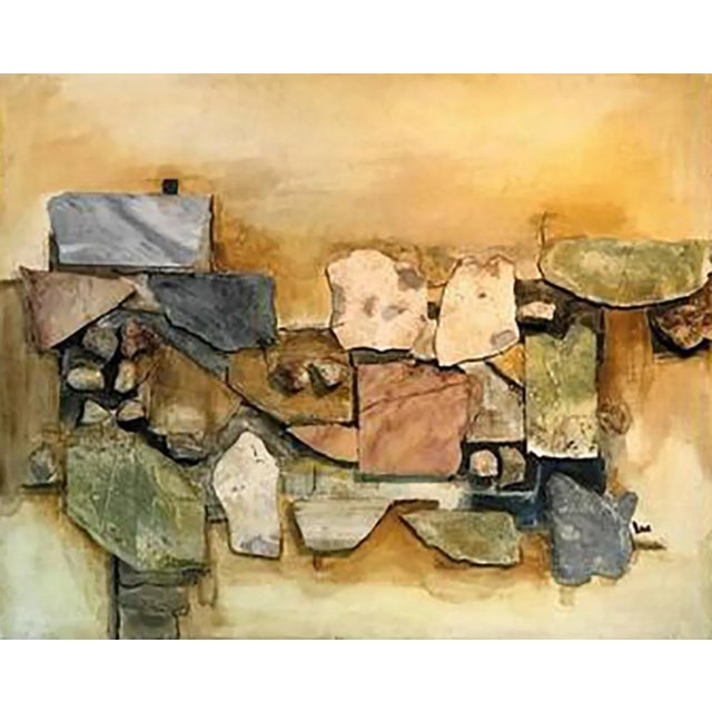 Period 1950-1979 Dimensions W. 49.25 in; H. 39.75 in; D. 2 in; W. 125.1 cm; H. 100.97 cm; D. 5.08 cm; Condition Excellent....